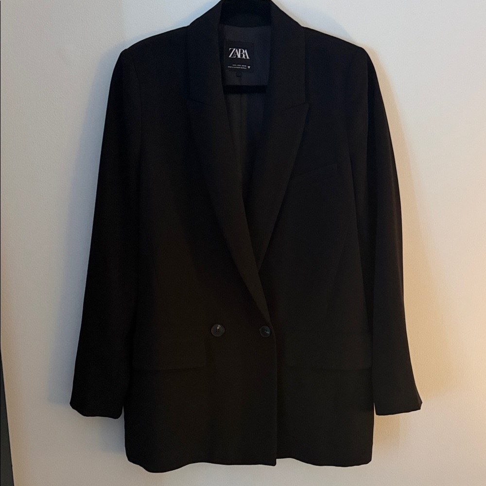 Zara Women's Classic Black Suit Jacket